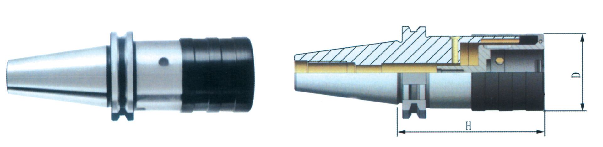 Picture of BRT Tools BRT-044001 CAT40 Tap Bilz 1 2.3230 Gauge Length